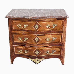 Small Louis XIV Style Wooden Chest of Drawers-RVK-891431