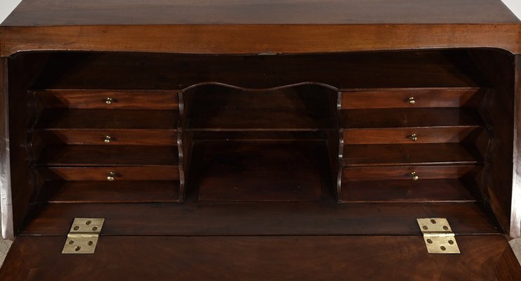 Small Louis XV Mahogany Secretaire-RVK-1805114