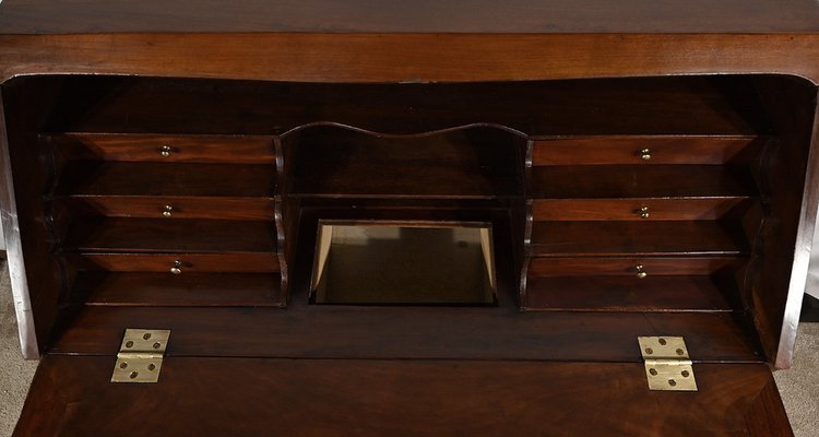 Small Louis XV Mahogany Secretaire-RVK-1805114