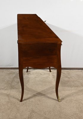 Small Louis XV Mahogany Secretaire-RVK-1805114