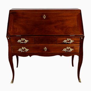 Small Louis XV Mahogany Secretaire-RVK-1805114