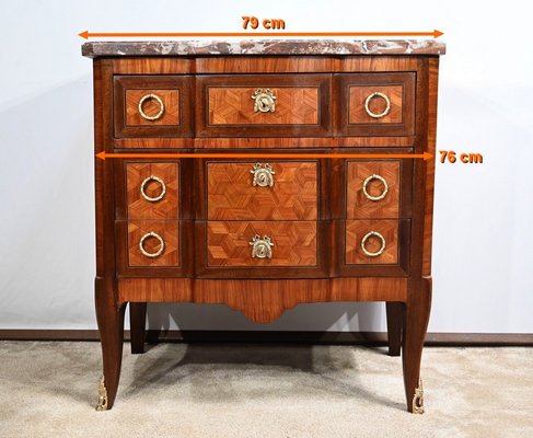 Small Louis XV Marquetry Dresser-RVK-1720049