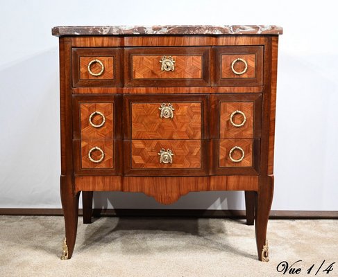 Small Louis XV Marquetry Dresser-RVK-1720049