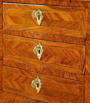 Small Louis XV Transitional Chiffonière Salon Table, France, 1765-KMT-1172696