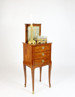 Small Louis XV Transitional Chiffonière Salon Table, France, 1765-KMT-1172696