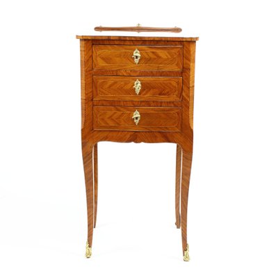 Small Louis XV Transitional Chiffonière Salon Table, France, 1765-KMT-1172696