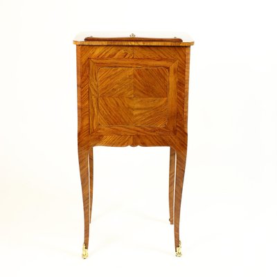 Small Louis XV Transitional Chiffonière Salon Table, France, 1765-KMT-1172696