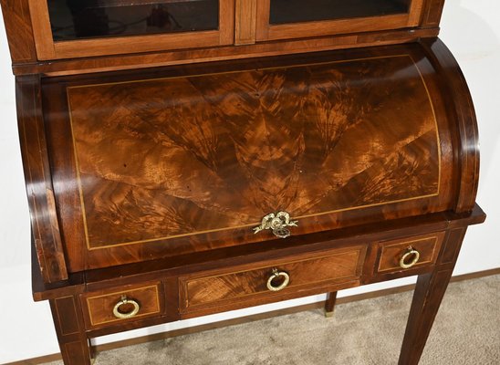 Small Louis XVI Bonheur du Jour Secretary in Mahogany, 1890s-RVK-1817827