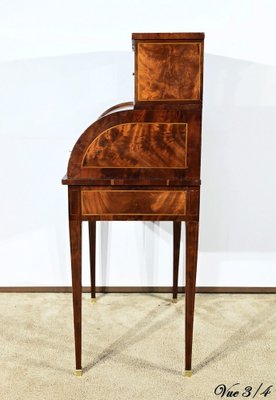 Small Louis XVI Bonheur du Jour Secretary in Mahogany, 1890s-RVK-1817827