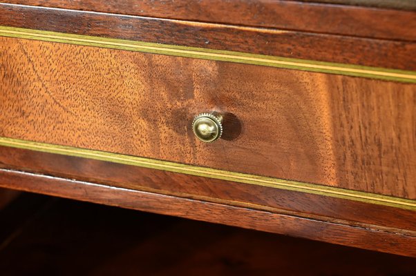 Small Louis XVI Bonheur du Jour Secretary in Mahogany, 1890s-RVK-1817827