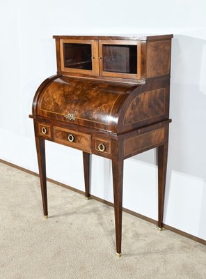 Small Louis XVI Bonheur du Jour Secretary in Mahogany, 1890s-RVK-1817827