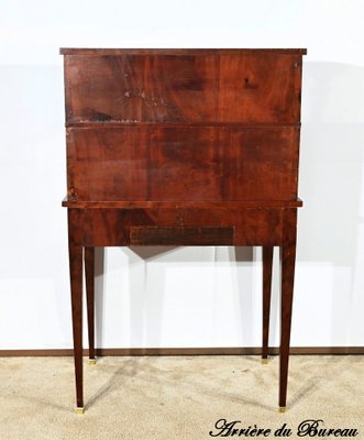 Small Louis XVI Bonheur du Jour Secretary in Mahogany, 1890s-RVK-1817827