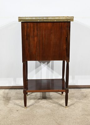 Small Louis XVI Mahogany Chiffonnière Lounge Table, 18th Century-RVK-1798770