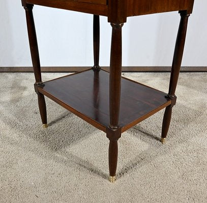 Small Louis XVI Mahogany Chiffonnière Lounge Table, 18th Century-RVK-1798770