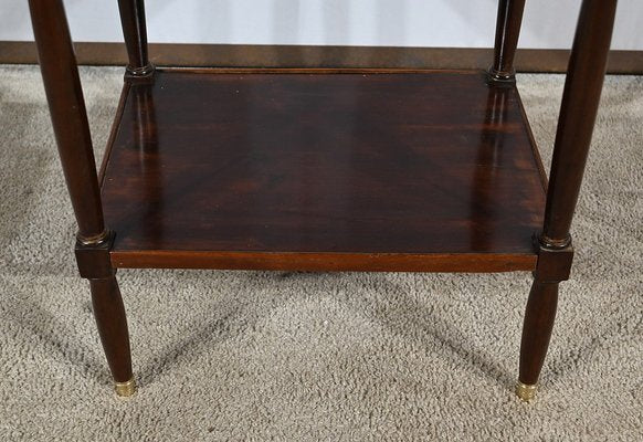 Small Louis XVI Mahogany Chiffonnière Lounge Table, 18th Century-RVK-1798770