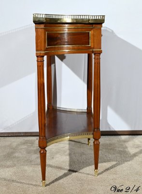 Small Louis XVI Mahogany Console Table-RVK-1771147