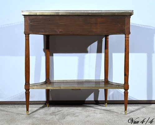 Small Louis XVI Mahogany Console Table-RVK-1771147