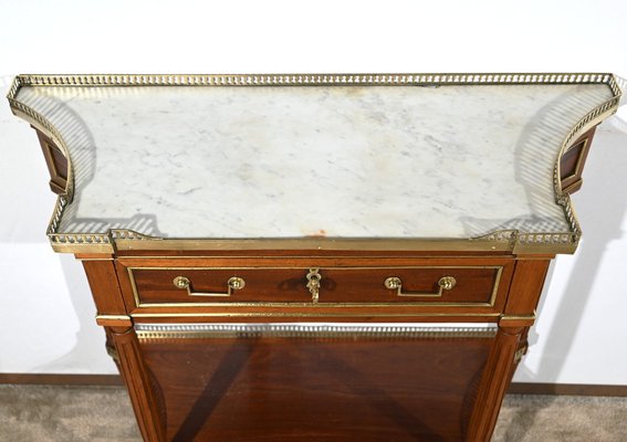 Small Louis XVI Mahogany Console Table-RVK-1771147