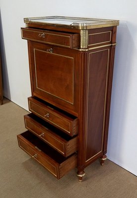 Small Louis XVI Mahogany Secretary-RVK-1118412