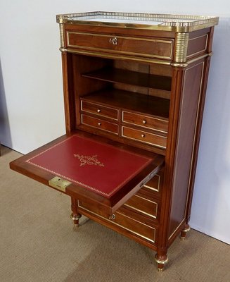 Small Louis XVI Mahogany Secretary-RVK-1118412