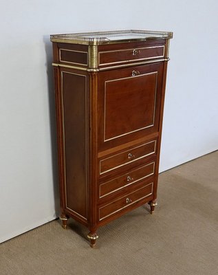 Small Louis XVI Mahogany Secretary-RVK-1118412