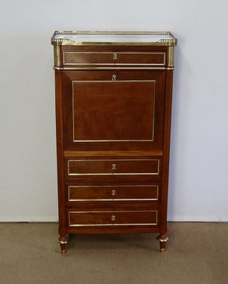 Small Louis XVI Mahogany Secretary-RVK-1118412