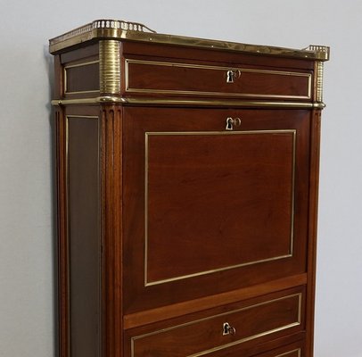 Small Louis XVI Mahogany Secretary-RVK-1118412