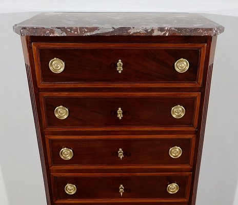 Small Louis XVI Mahogany Semainier, 18th Century-RVK-1166200