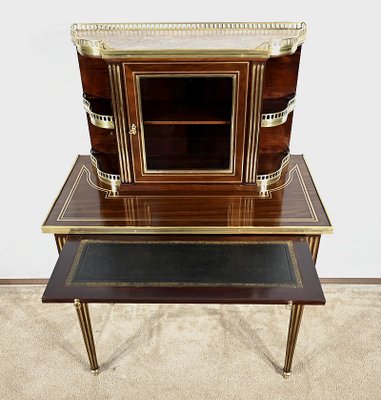 Small Louis XVI Mahogany Showcase-RVK-1787486