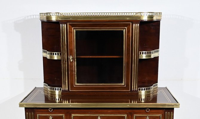 Small Louis XVI Mahogany Showcase-RVK-1787486