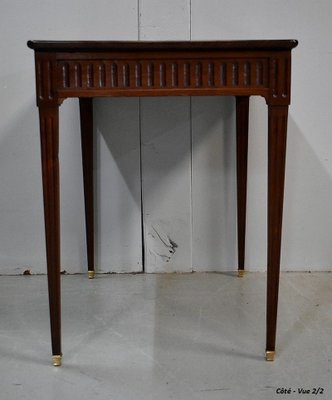 Small Louis XVI Mahogany Side Table, 18th Century-RVK-845375