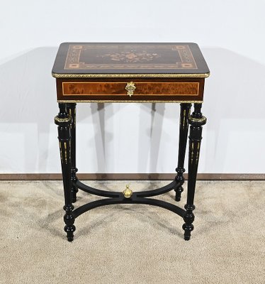 Small Louis XVI Napoleon III Side Table-RVK-1818377