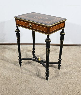 Small Louis XVI Napoleon III Side Table-RVK-1818377