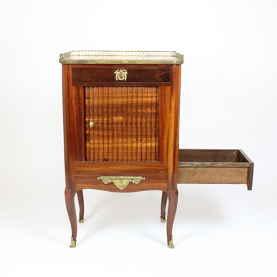 Small Louis XVI Secretaire in Veneer-KMT-1325391