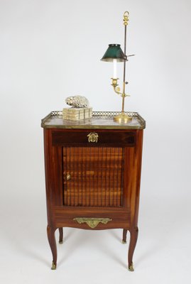 Small Louis XVI Secretaire in Veneer-KMT-1325391