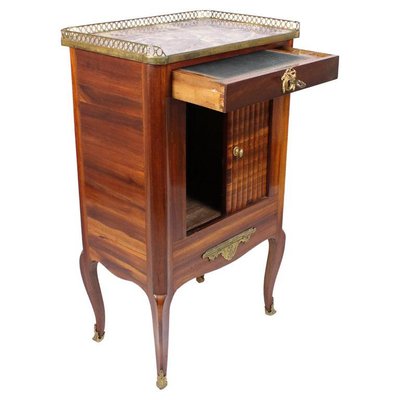 Small Louis XVI Secretaire in Veneer-KMT-1325391