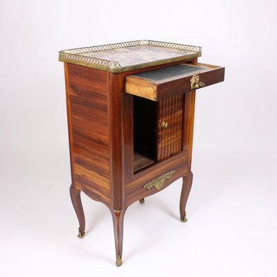 Small Louis XVI Secretaire in Veneer-KMT-1325391