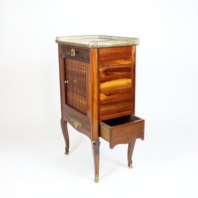 Small Louis XVI Secretaire in Veneer-KMT-1325391