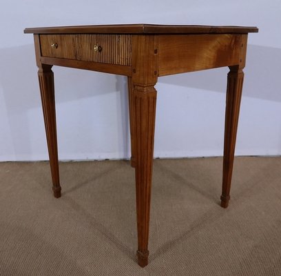 Small Louis XVI Style Table in Solid Cherry, Early 1800s-RVK-1286316