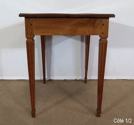 Small Louis XVI Style Table in Solid Cherry, Early 1800s-RVK-1286316