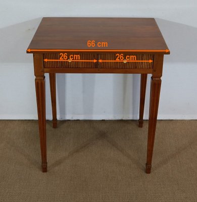 Small Louis XVI Style Table in Solid Cherry, Early 1800s-RVK-1286316