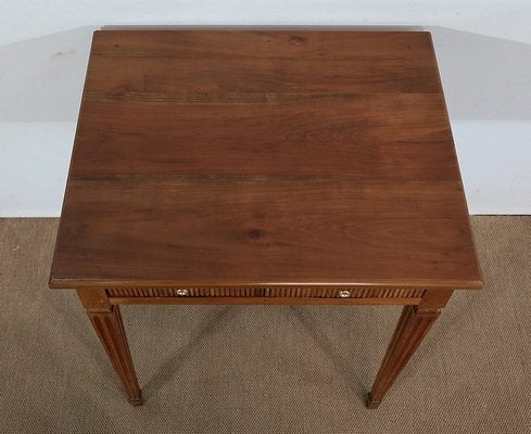 Small Louis XVI Style Table in Solid Cherry, Early 1800s-RVK-1286316