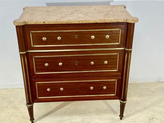 Small Louis XVI Style Veneer Dresser-TEB-1359860