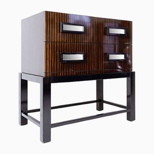 Small Macassar Cabinet with Drawers-JG-1796322