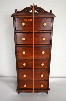 Small Mahogany Chest of Drawers, 1960-RVK-1406559