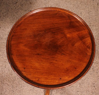 Small Mahogany Tripod Table, 19th Century-HPU-1736063