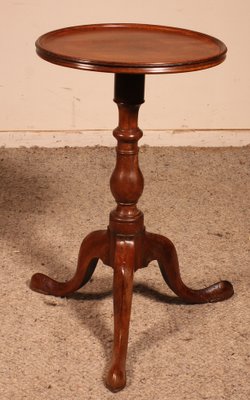 Small Mahogany Tripod Table, 19th Century-HPU-1736063