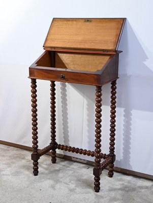 Small Mid 19th Century Louis Philippe Mahogany Desk-RVK-1719966