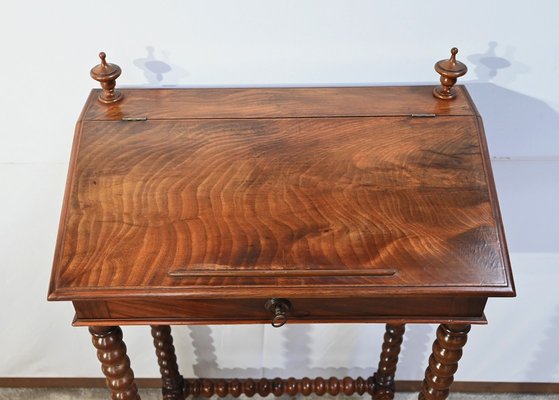 Small Mid 19th Century Louis Philippe Mahogany Desk-RVK-1719966