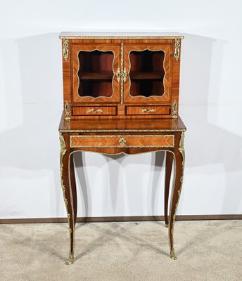 Small Mid-19th Century Louis XV Style Bonheur du Jour-RVK-1806871